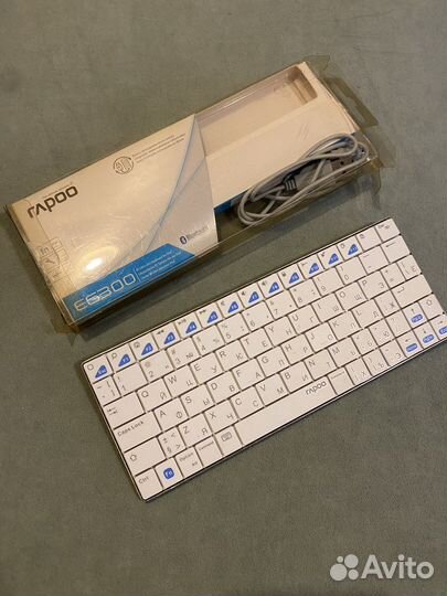 Rapoo e6300 клавиатура bluetooth беспроводная