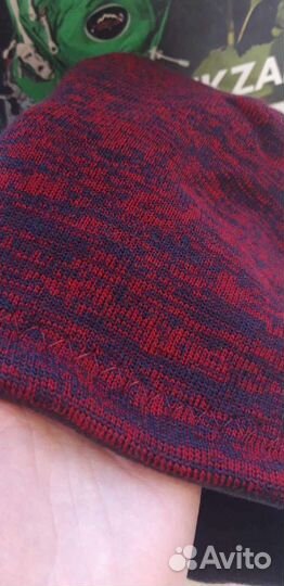 Шапка зимняя теплая двухсторонняя