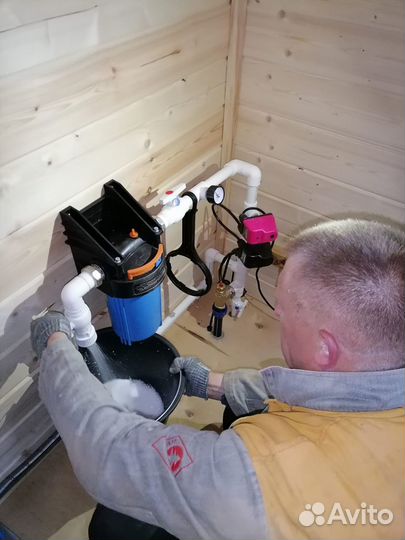 Сантехник, монтажник, обустройство скважин