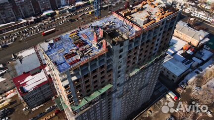 Ход строительства Комплекс апартаментов «IQ Aparts» 1 квартал 2023