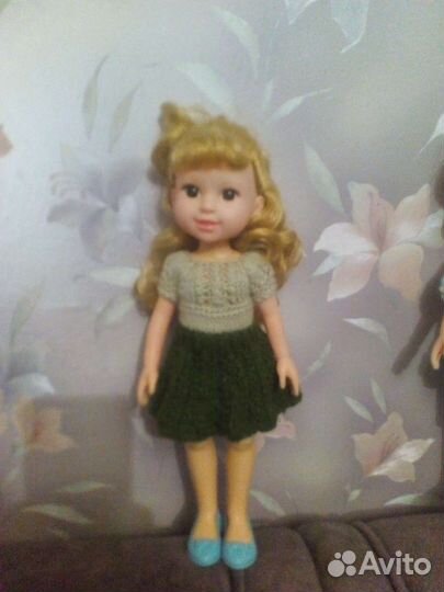 Кукла с вещами ручной работы