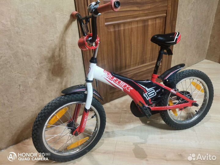 Детский велосипед trek jet 16