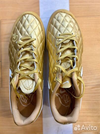 Футзалки Nike Tiempo Legend X gold