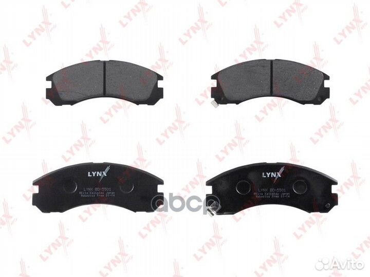 Колодки тормозные дисковые перед BD5501 LYN