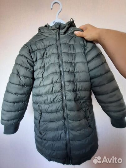 Куртка детская 110 демисезонная удлинённая