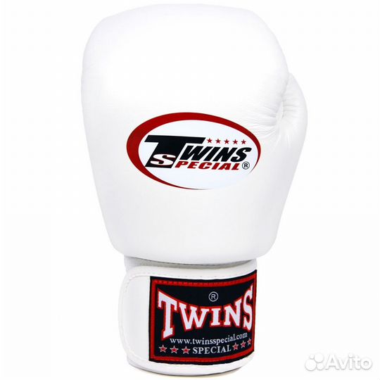 Тайские перчатки Twins - белые