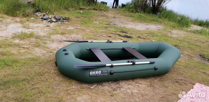Надувная лодка пвх бу