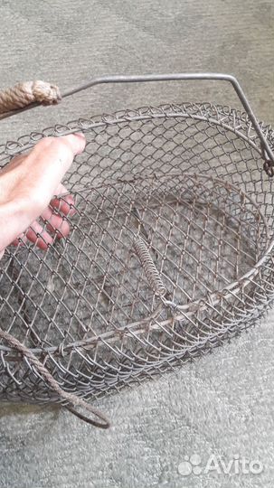 Садок рыболовный металлический
