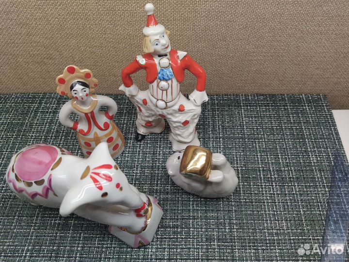 Фарфоровые статуэтки СССР дулево