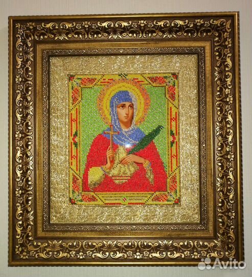 Вышивка бисером иконы