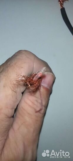 Кабель микрофонный СССР, пого метр диам 0.7-0.8см