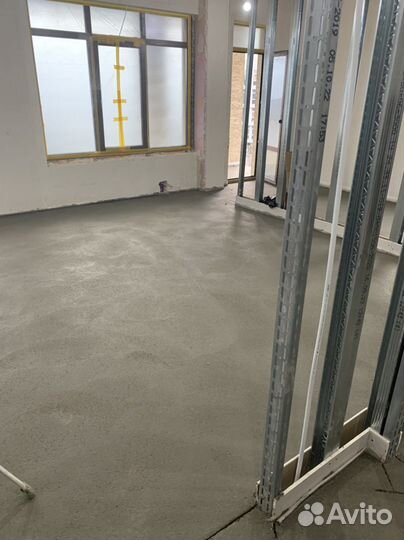 Стяжка пола,крыш