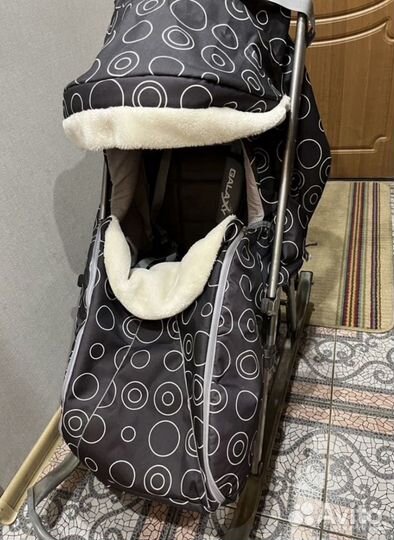 Коляска санки