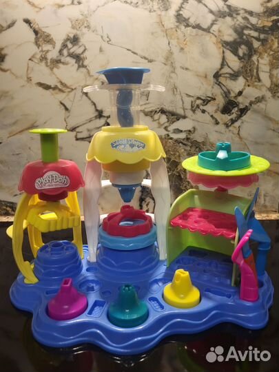 Play-doh фабрика пирожных