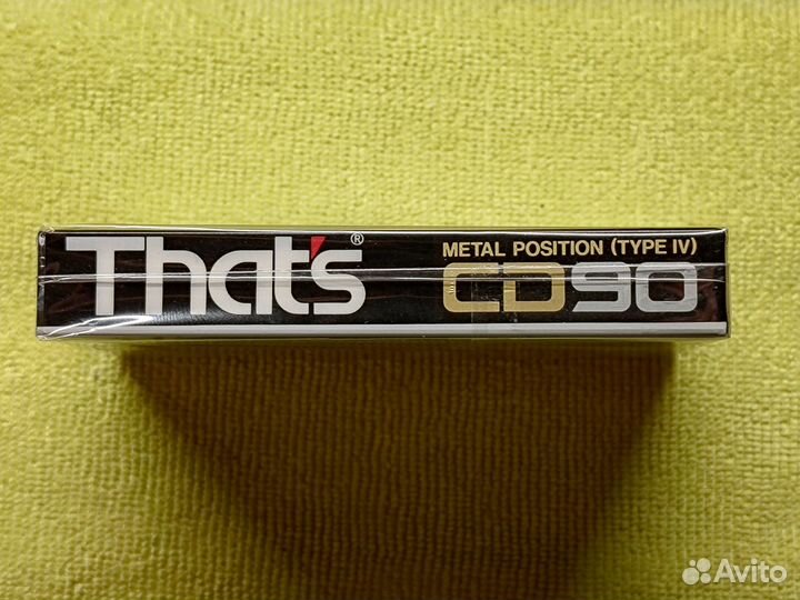 Аудиокассета That's (Thats) CD IV 90 коллекционная
