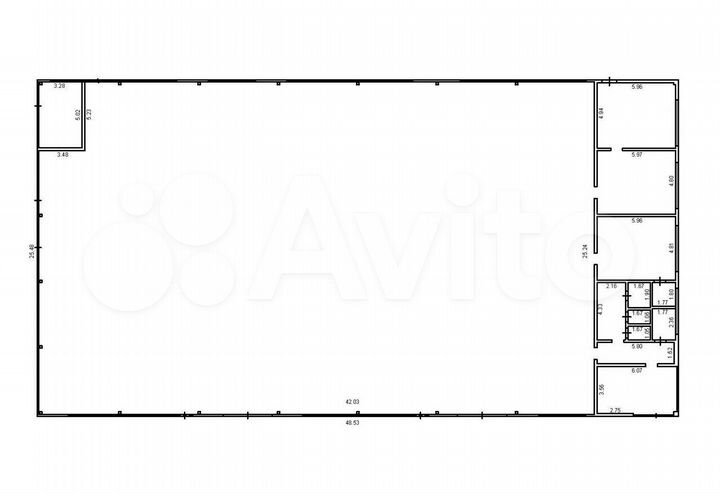 Склад, 1353.8 м²