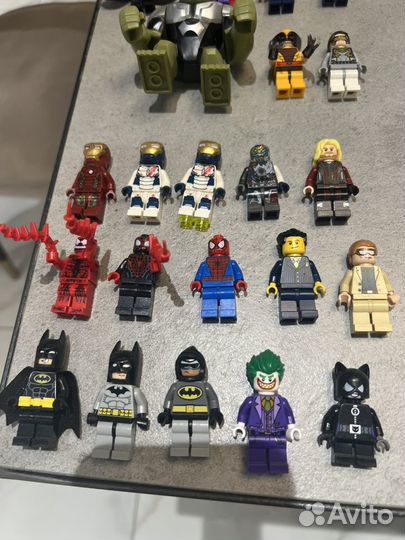 Lego минифигурки super heroes лотом