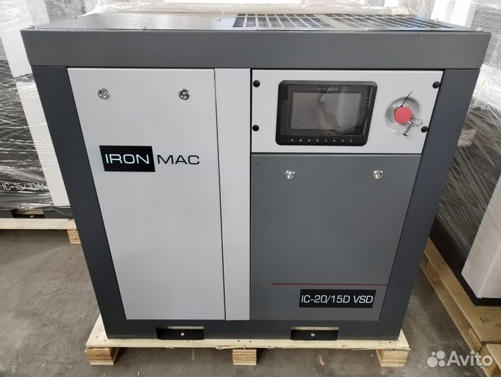 Винтовой компрессор ironmac IC 30/16 VX
