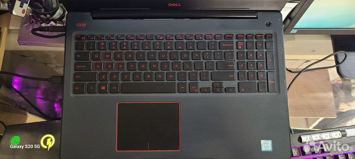 Игровой Ноутбук dell i5 8300h GTX1060 6гб SSD HDD