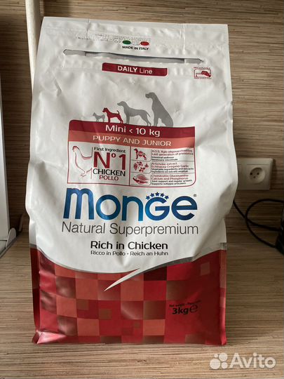 Корм для собак Monge