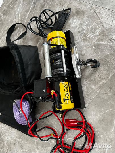 Лебедка электрическая T-MAX ATV Pro2500