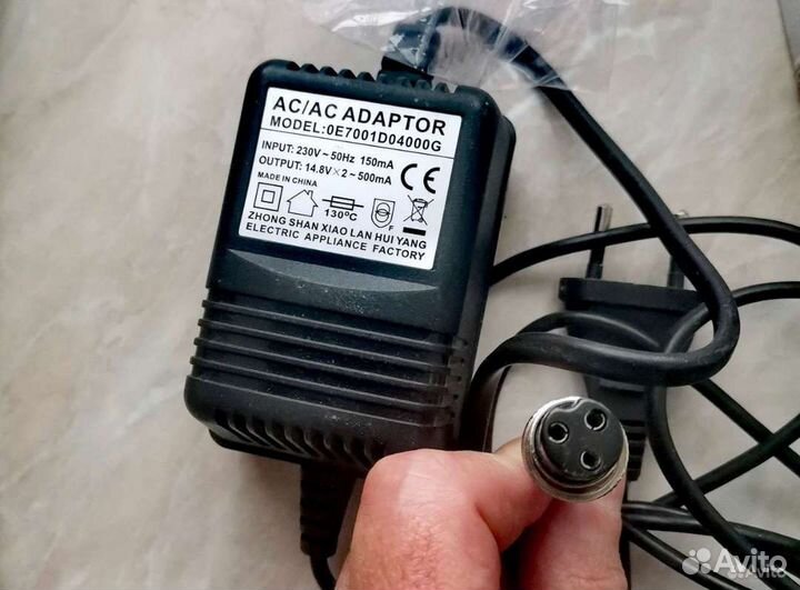 Адаптер, блок питания Phonic, а таже 12v 1000ma