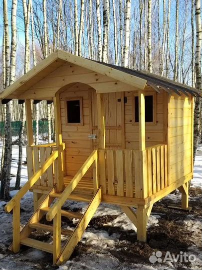 Домик детский игровой уличный новый