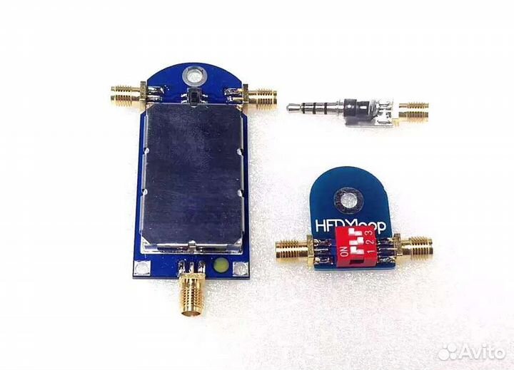 Антенна YouLoop с усилителем по схеме Левкова