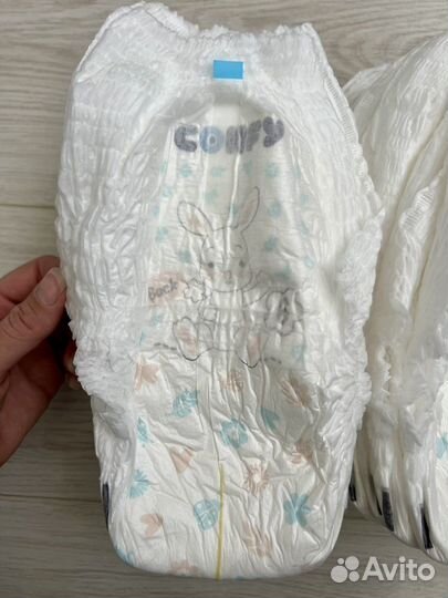 Подгузники трусики детские confy Premium 19 шт