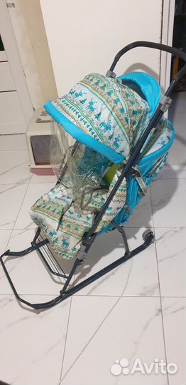 Санки коляска ника умка