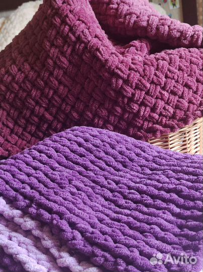 Детские пледы, на выписку, в кроватку, в коляску