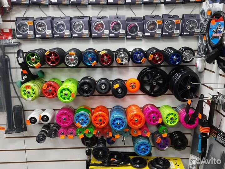 Запчасти и аксессуары для самокатов и велосипедов