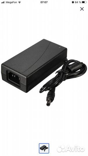 Блок питания для видеорегистраторов 48В, 2А