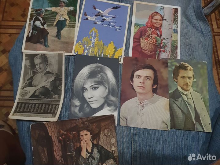 Открытки 60 годов ссср.винтаж