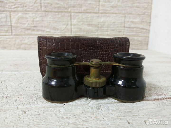Бинокль театральный 2,5х кмз 1940г