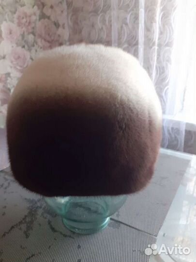 Женская норковая шапка