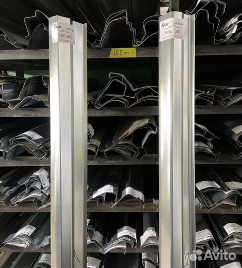 Порог левый Toyota Camry XV30 2001-2006 (USA)(1мм)