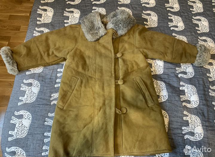 Дубленка детская