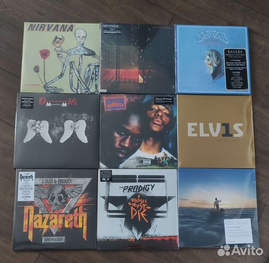 Depeche Mode, Led Zeppelin, Nirvana, Pink Floyd