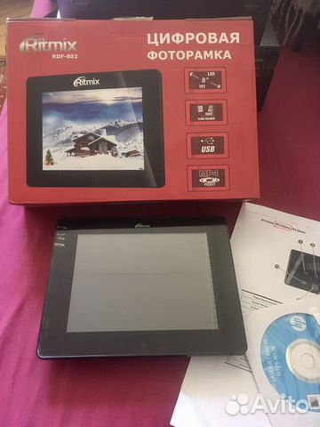 Цифровая фоторамка Ritmix