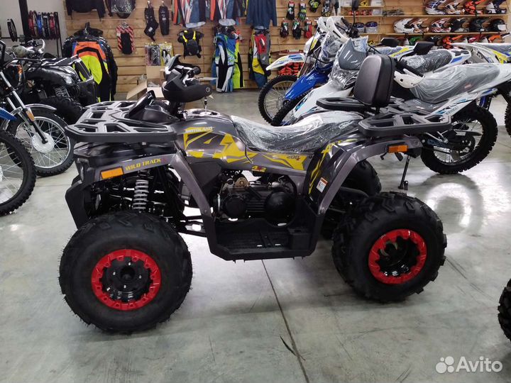 Квадроцикл Motoland Wild Track X 200 Серый