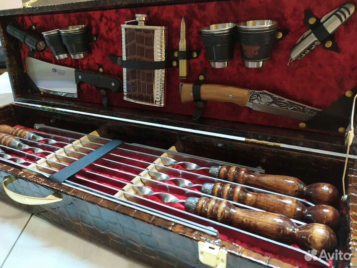 Шашлычный набор в кейсе