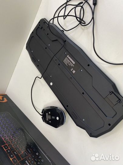 Клавиатура, мышь SunWind SW-S510G