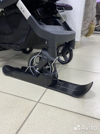 Лыжи на коляску универсальные