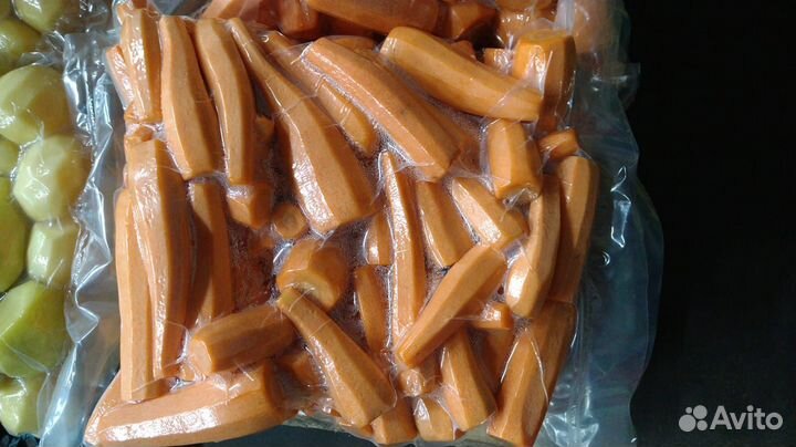 Морковь очищенная в вакууме