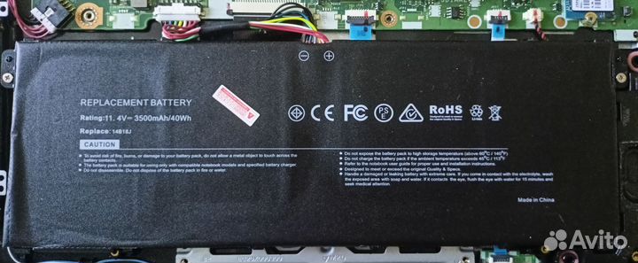 Аккумулятор для ноутбука acer