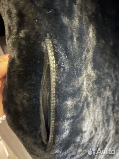 Шуба женская натуральная мутоновая 44-46