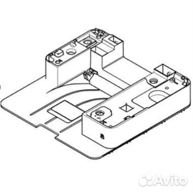 Крышка средняя Samsung 4195FW JC95-01671B