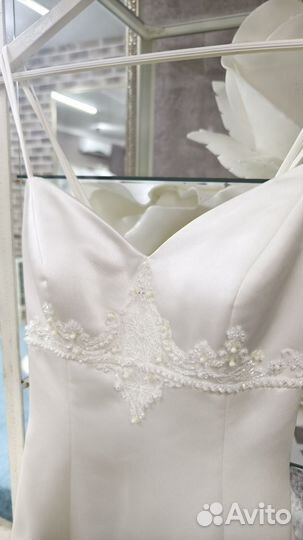 Свадебное платье 42 44 новое