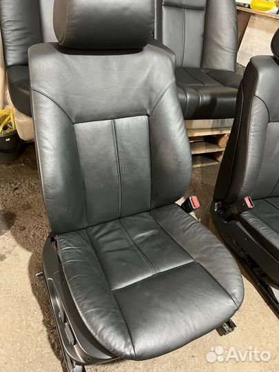 Сидения бмв 5 е39 Кожа